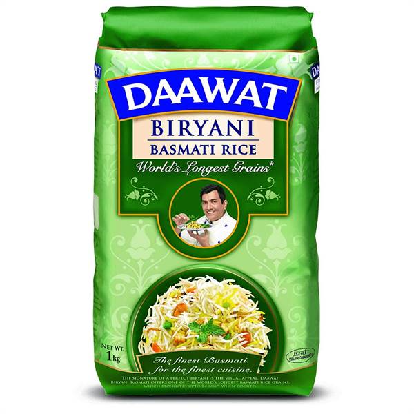 Daawat Biryani Basmati Rice - 1 Kg